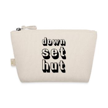 down_set_hut - Bio-Täschchen - Natur - Vorne