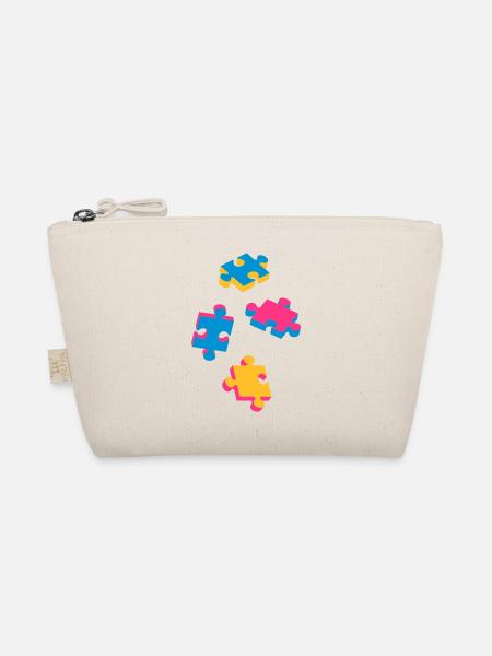 quatre pièces de puzzle - Trousse biologique - nature - Devant