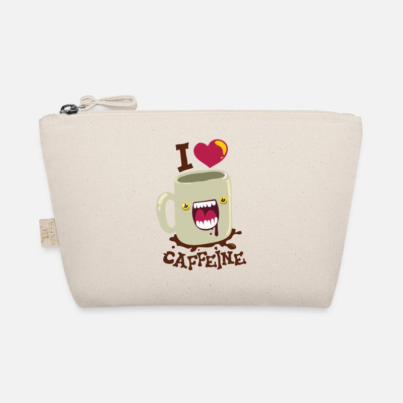 Kaffe - Pott liebt coffein Bio-Täschchen