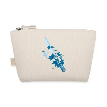 Motif épée samouraï japon - Trousse biologique - nature - Devant