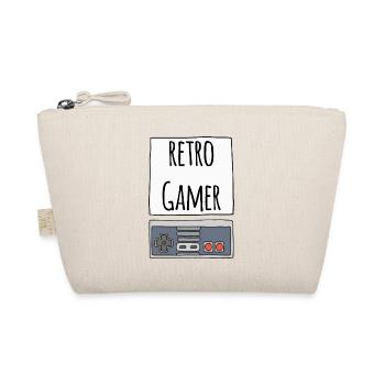 Gamer retro - Organic Pouch - nature - Front