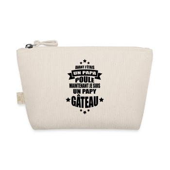 je suis un papy gâteau - Trousse biologique - nature - Devant