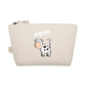 Little Mooo Cow - Cows - Comic - Organic Pouch - nature - Front