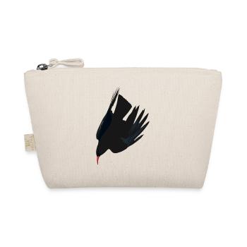 Red-billed Chough 3 - Organic Pouch - nature - Front