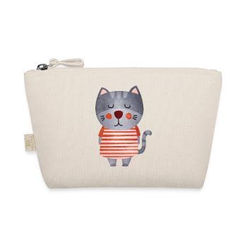 Sugar sweet cat - Organic Pouch - nature - Front