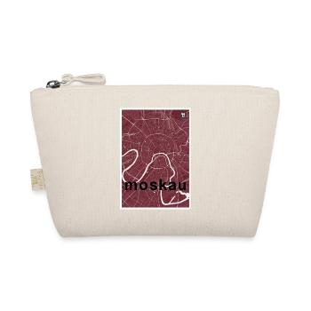 Moscow hipster city map red - Organic Pouch - nature - Front