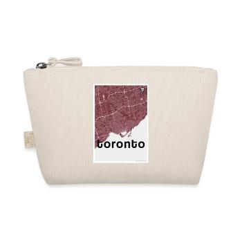 Toronto Hipster Stadt Karte rot - Bio-Täschchen - Natur - Vorne