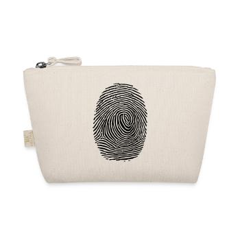 finger abdruck - Bio-Täschchen - Natur - Vorne