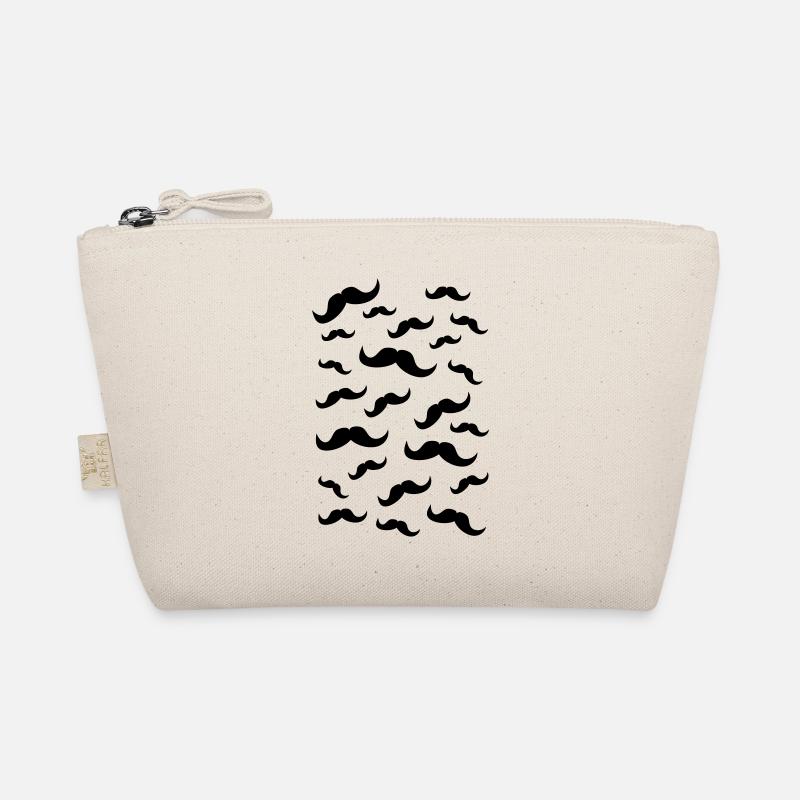 Schnurrbärte Bio-Täschchen