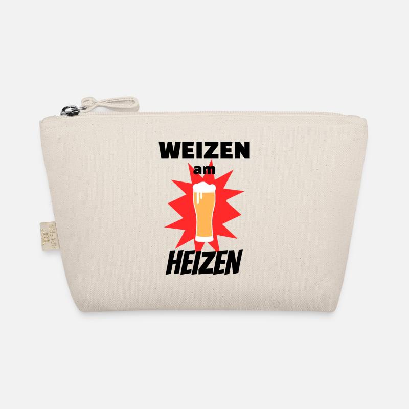 Weizen am Heizen Alkohol Weizenbier Bier Bio-Täschchen