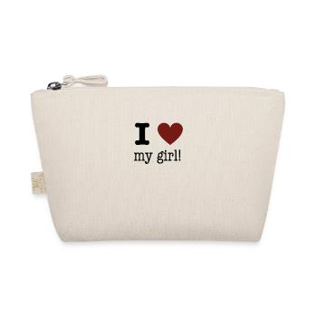 J'aime ma fille! J'aime ma fille! - Trousse biologique - nature - Devant