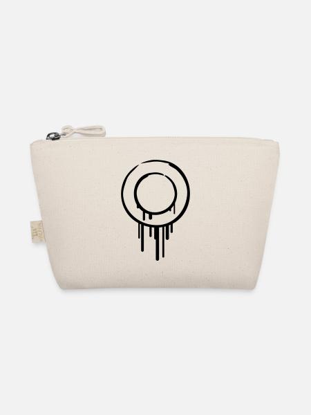 circle_rings_graffiti - Organic Pouch - nature - Front
