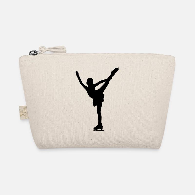 Figure skating skates ice skating Organic Pouch