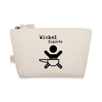 Wickel Experte - Baby - Geburt - Eltern - Bio-Täschchen - Natur - Vorne