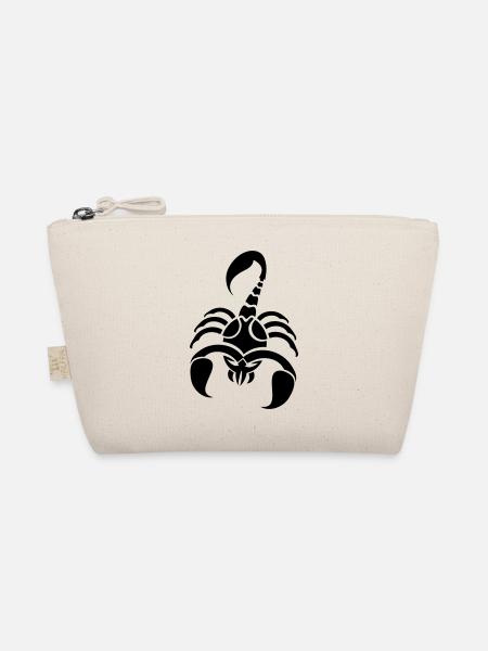 scorpion - Bio-Täschchen - Natur - Vorne