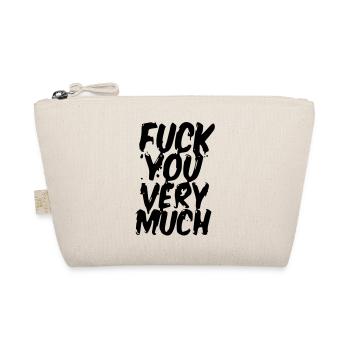 vas te faire encule beaucoup sortie-shirt original - Trousse biologique - nature - Devant