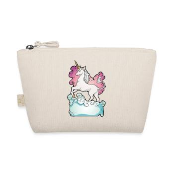 Unicorn Rainbow fille cadeau anniversaire - Trousse biologique - nature - Devant