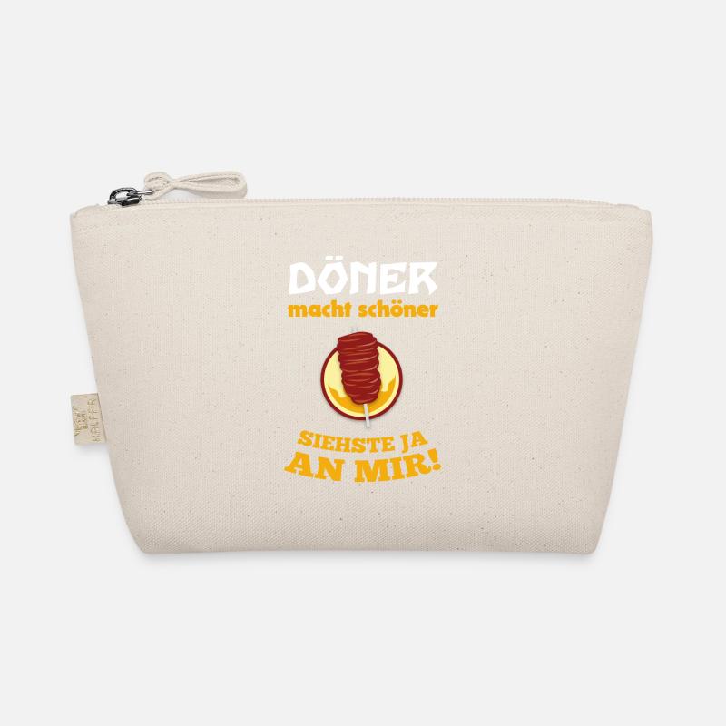 Döner macht schöner Siehst du an mir! - Bio-Täschchen - Natur