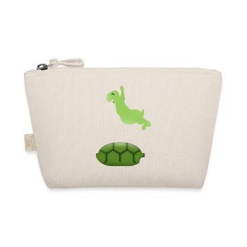 Spring turtle / Springerschildkröte (DDP) - Organic Pouch - nature - Front