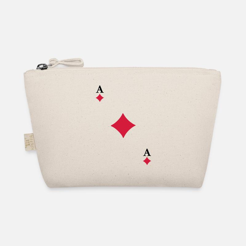 Ace of Diamonds - Organic Pouch - nature