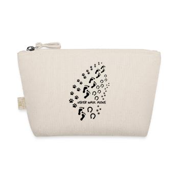 never walk alone 3 - Organic Pouch - nature - Front