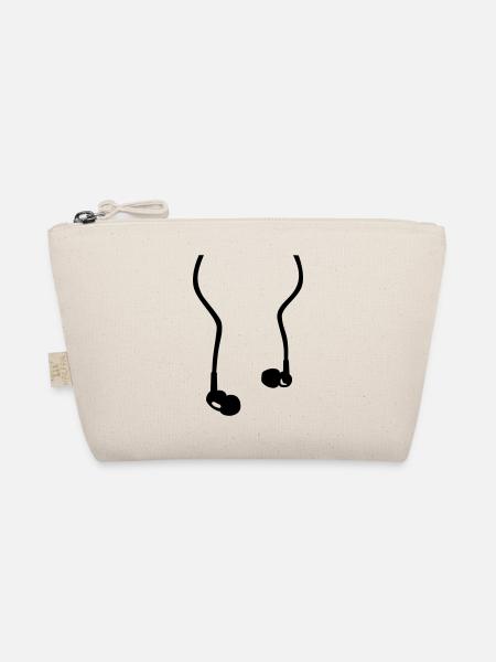 Headphones - Organic Pouch - nature - Front