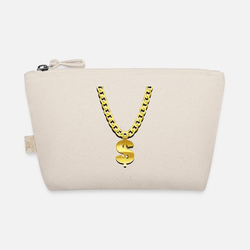 Gold Chain Organic Pouch
