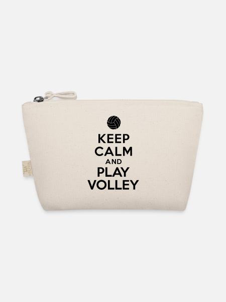 Keep calm and play Volley - Trousse biologique - nature