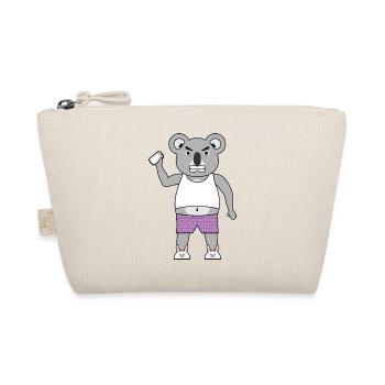 Angry Koala - Bio-Täschchen - Natur - Vorne