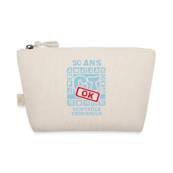 30 ans controle technique anniversaire - Trousse biologique - nature - Devant
