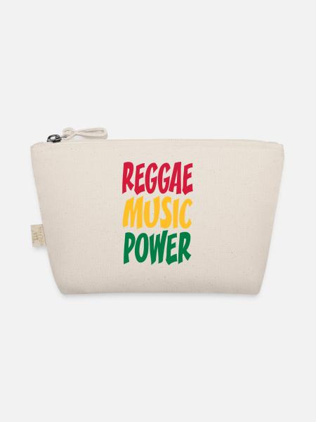 rasta Musikleistung - Bio-Täschchen - Natur - Vorne
