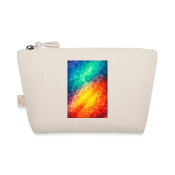 Abstract Colorful triangles geometry - Phone Case - Trousse biologique - nature - Devant