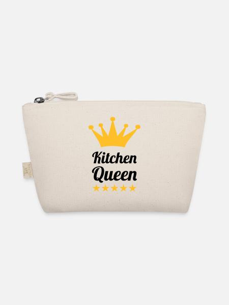 Kitchen Queen - Bio-Täschchen - Natur - Vorne
