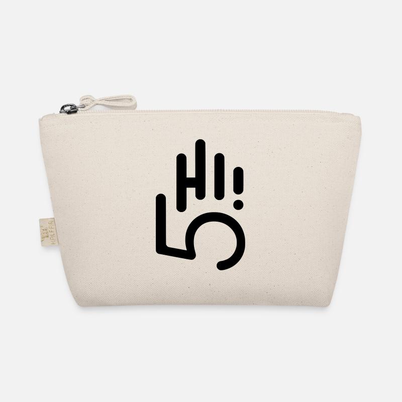 HI5 hi five - Bio-Täschchen - Natur