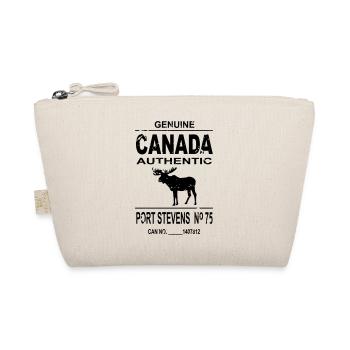 Canada Moose - Vintage Look - Organic Pouch - nature - Front