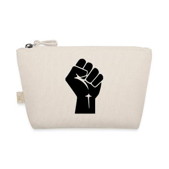Raised Fist Logo - Bio-Täschchen - Natur - Vorne