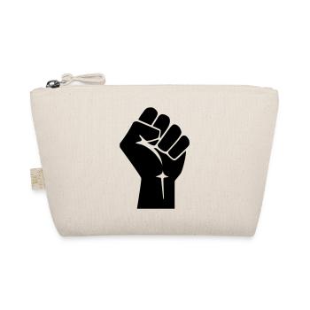 Raised Fist Logo (Vector) - Organic Pouch - nature - Front