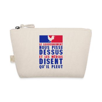 gouvernement pisse dessus media pleut - Trousse biologique - nature - Devant