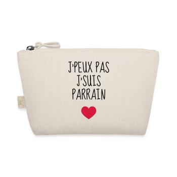 Parrain / Oncle / Tonton / Famille / Filleul - Organic Pouch - nature - Front