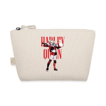 Harley Quinn Mit Hammer - Bio-Täschchen - Natur - Vorne