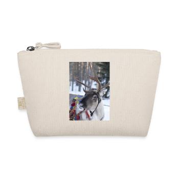 Reindeer - Organic Pouch - nature - Front