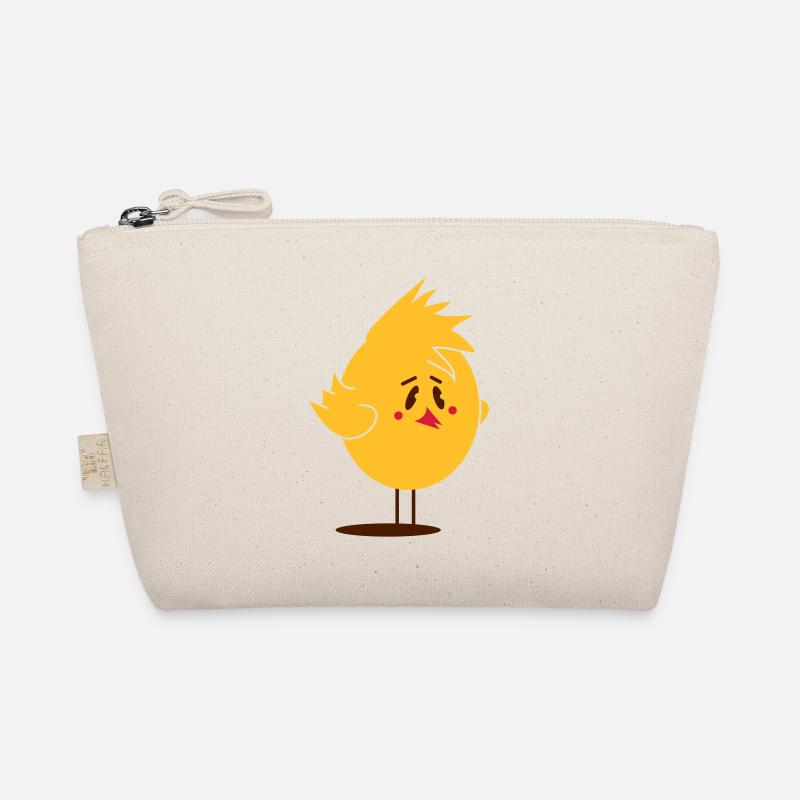 poussin drôle avec une coiffure iroquoise Trousse biologique