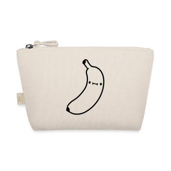 nette kleine suesse banane - Bio-Täschchen - Natur - Vorne