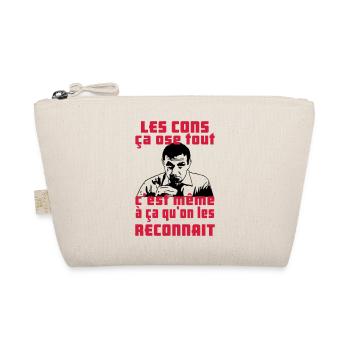 les cons ça ose tout - Trousse biologique - nature - Devant