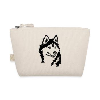 Tête de Husky - Trousse biologique - nature - Devant