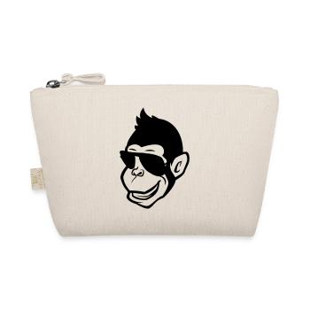monkey cool comic - Bio-Täschchen - Natur - Vorne