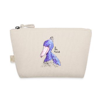 shoebill - Organic Pouch - nature - Front