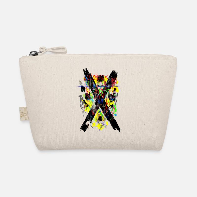 Abstrakt X Bio-Täschchen