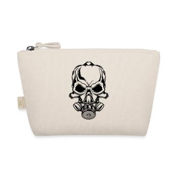 Biohazard Skull - Bio-Täschchen - Natur - Vorne