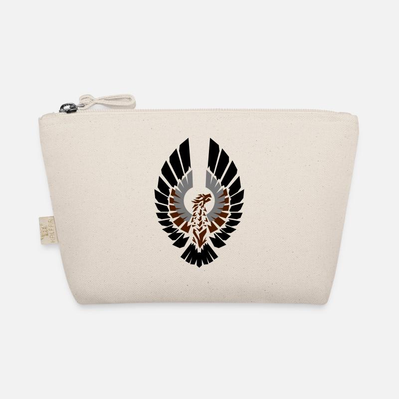 Hawk Tribal - Bio-Täschchen - Natur